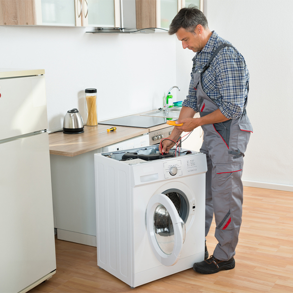can you walk me through the steps of troubleshooting my washer issue in The Dalles